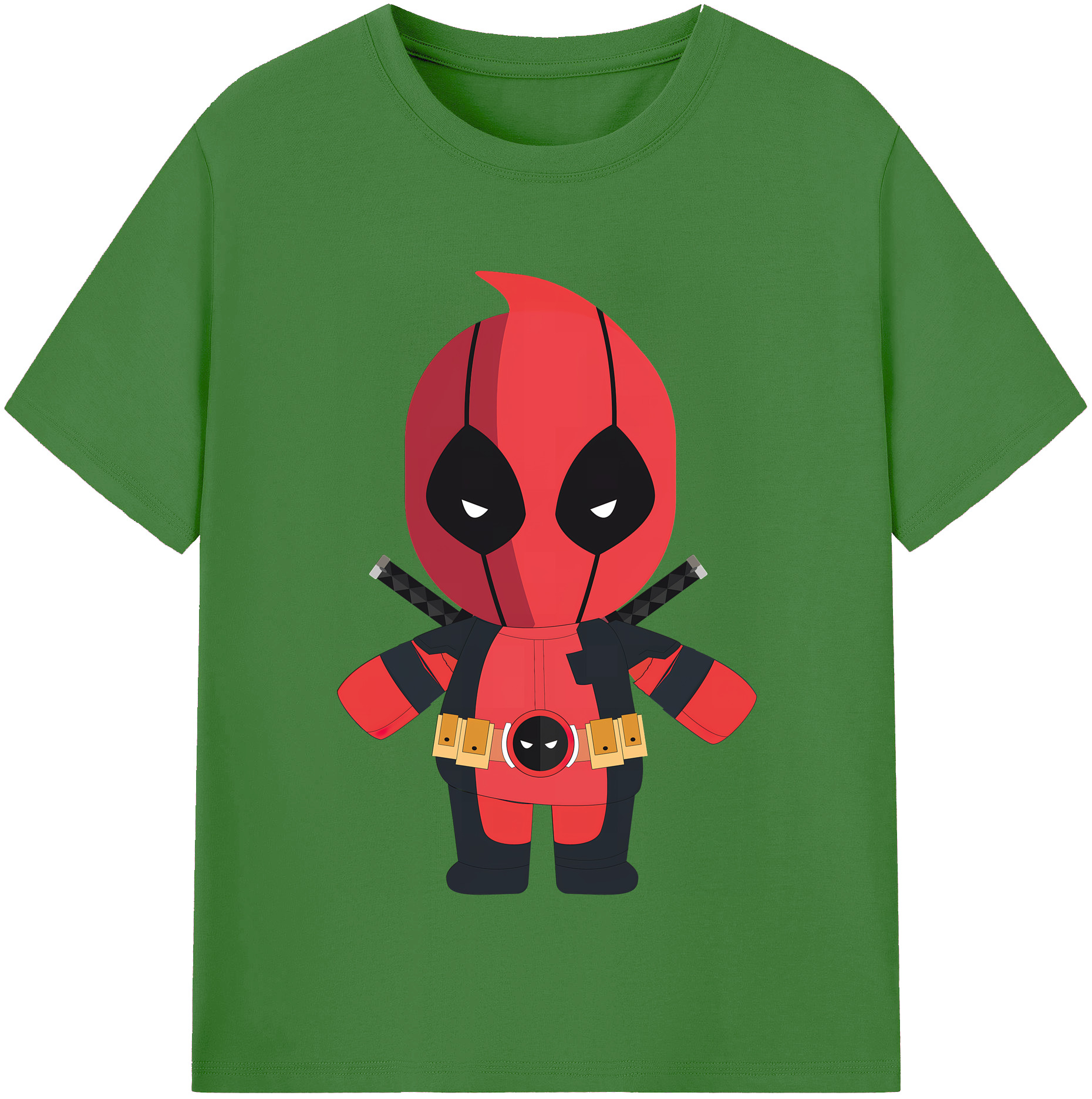 （画像用） Deadpool デッドプール レディースカジュアルプリントTシャツ（綿100％）